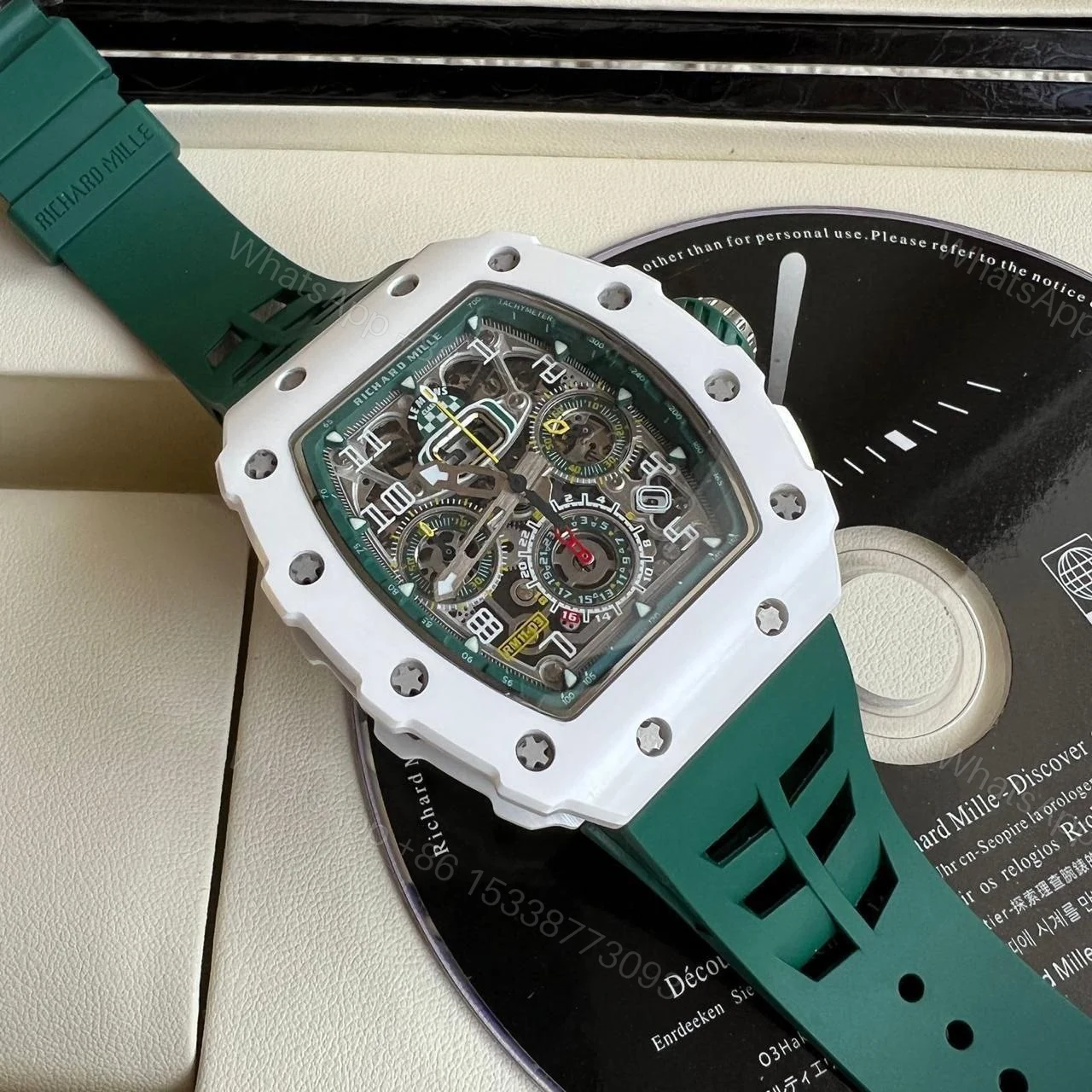 View 13 of Richard Mille RM 11-04 Mancini Carbon TPT