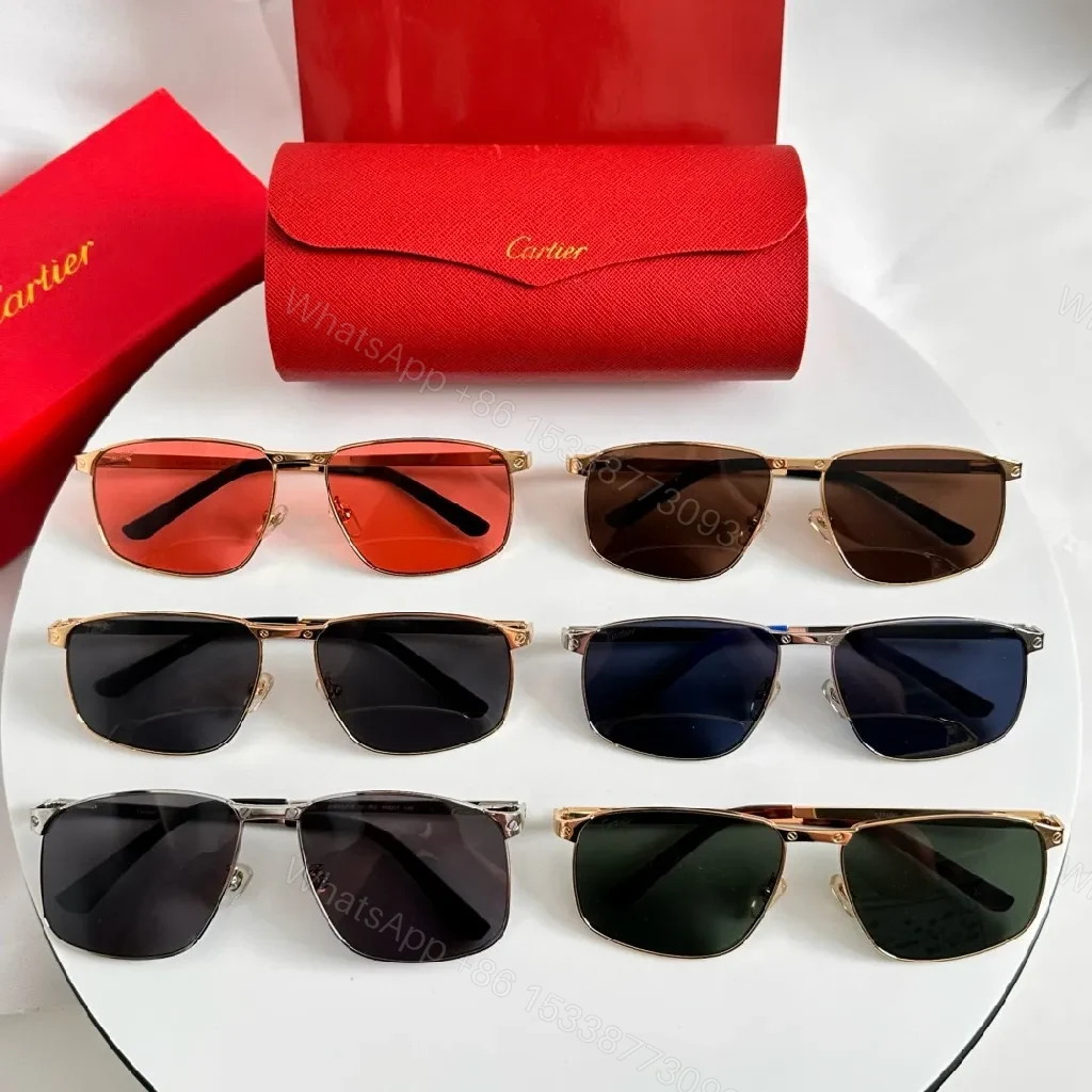 View 9 of Gold-Tone Metal Aviator Sunglasses - Timeless Luxury Comfort