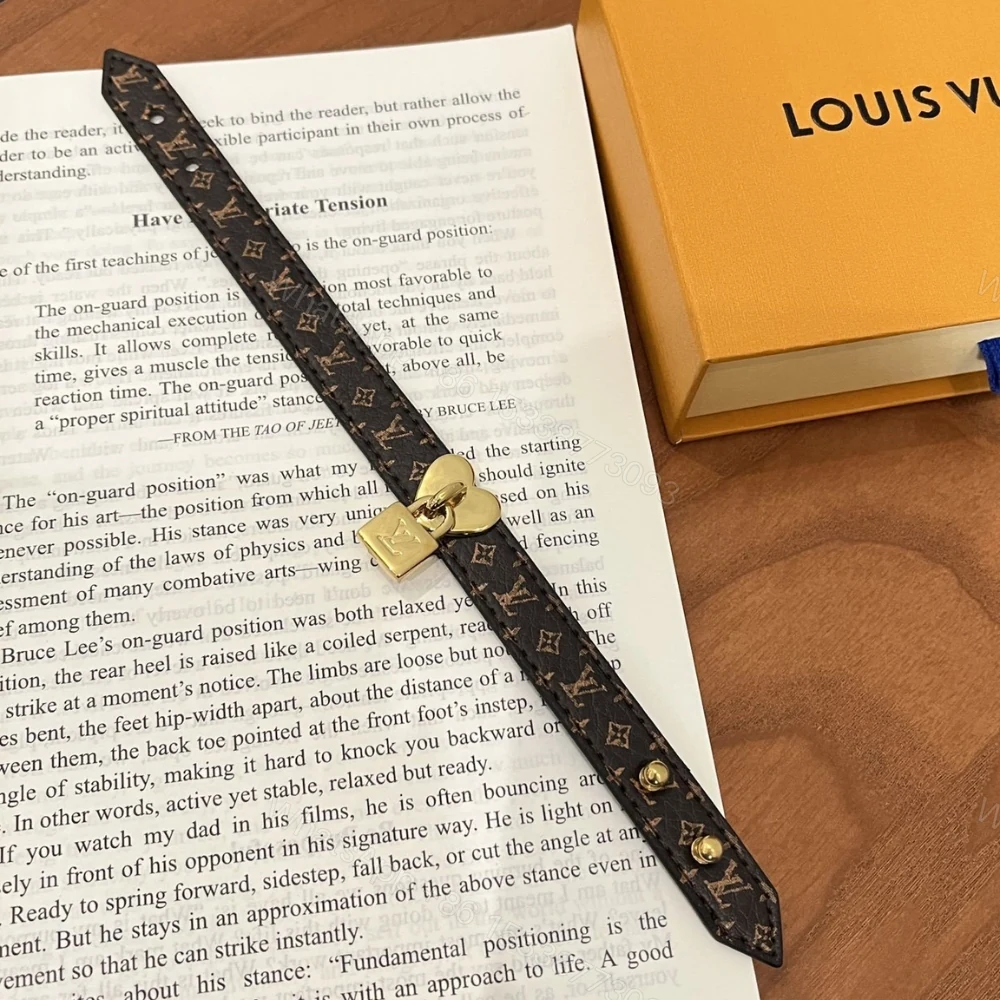 View 5 of Louis Vuitton Lock Me In Love Bracelet Monogram Brown M4264Z