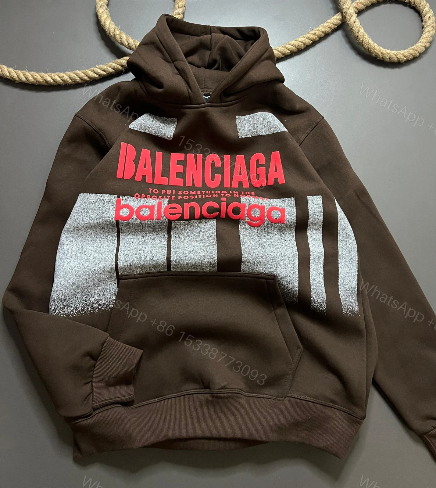 View 6 of FIRST COPY BALENCIAGA PREMIUM QUALITY HOODIE