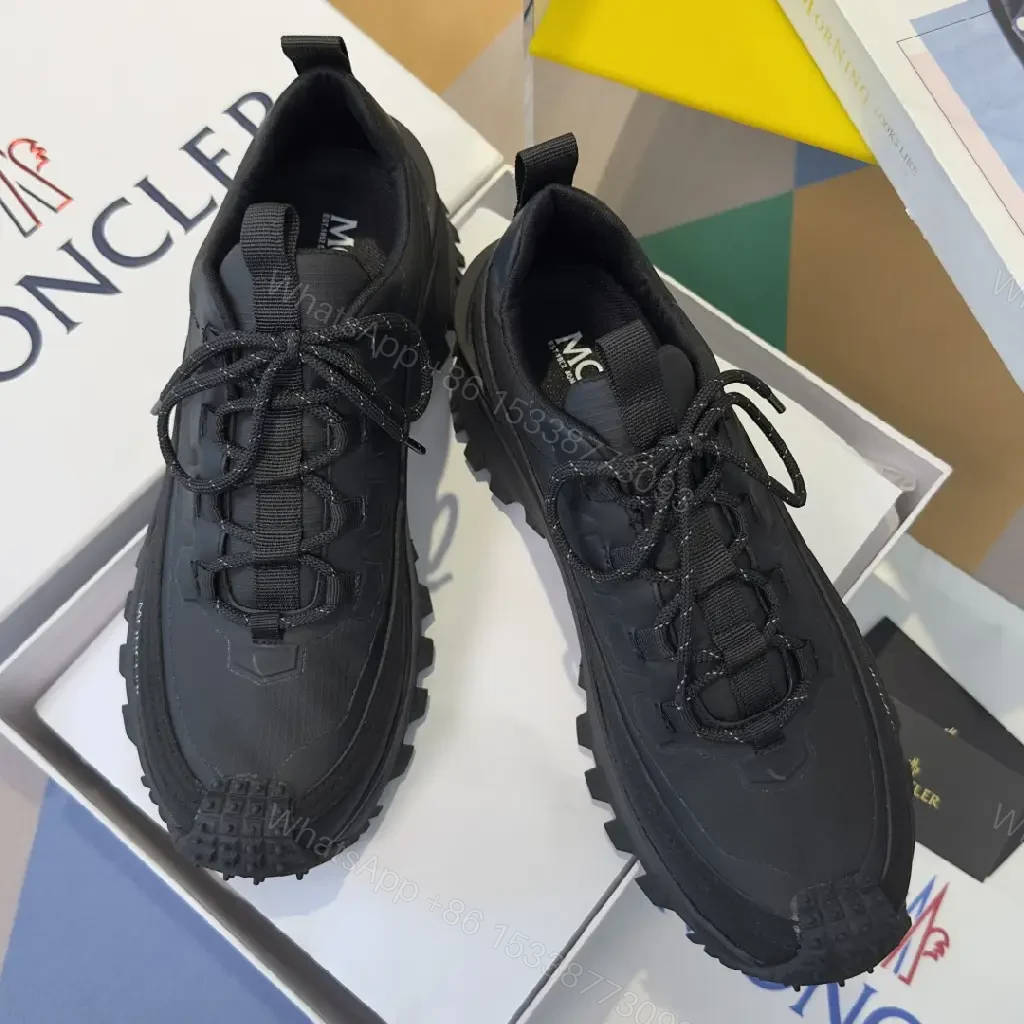 View 9 of Structured Black Utility Sneaker: Rugged Luxury, All-Day Comfort