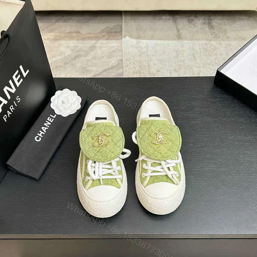 View 5 of Soft Sage Knit Sneakers - Textured Comfort Slip-On Trainers