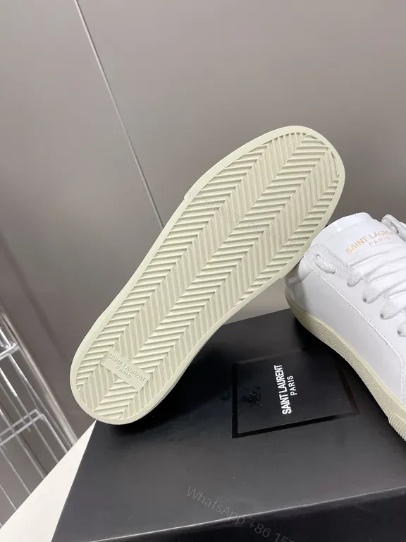 View 3 of Crisp White Leather Sneaker: Luxury Everyday Style