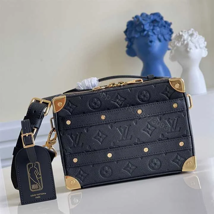 View 2 of M45785 LOUIS VUITTON X NBA HANDLE TRUNK MONOGRAM COATED CANVAS TEXTILE LINING IN BLACK