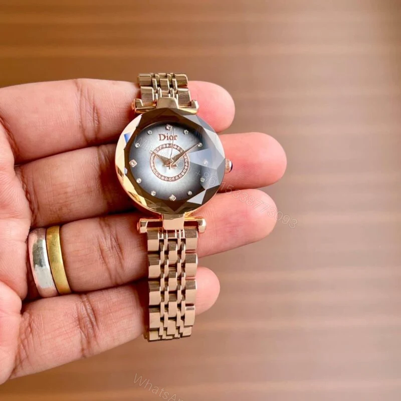 Lady Dior 35mm Brown Galaxy Dial Quartz Watch — view 1
