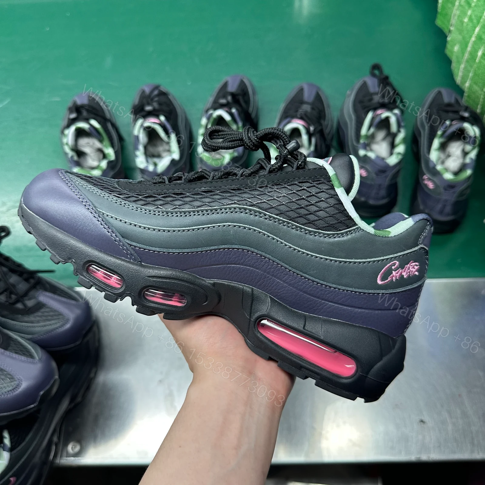 Nike Air Max 95 SP Corteiz Pink Beam — view 1
