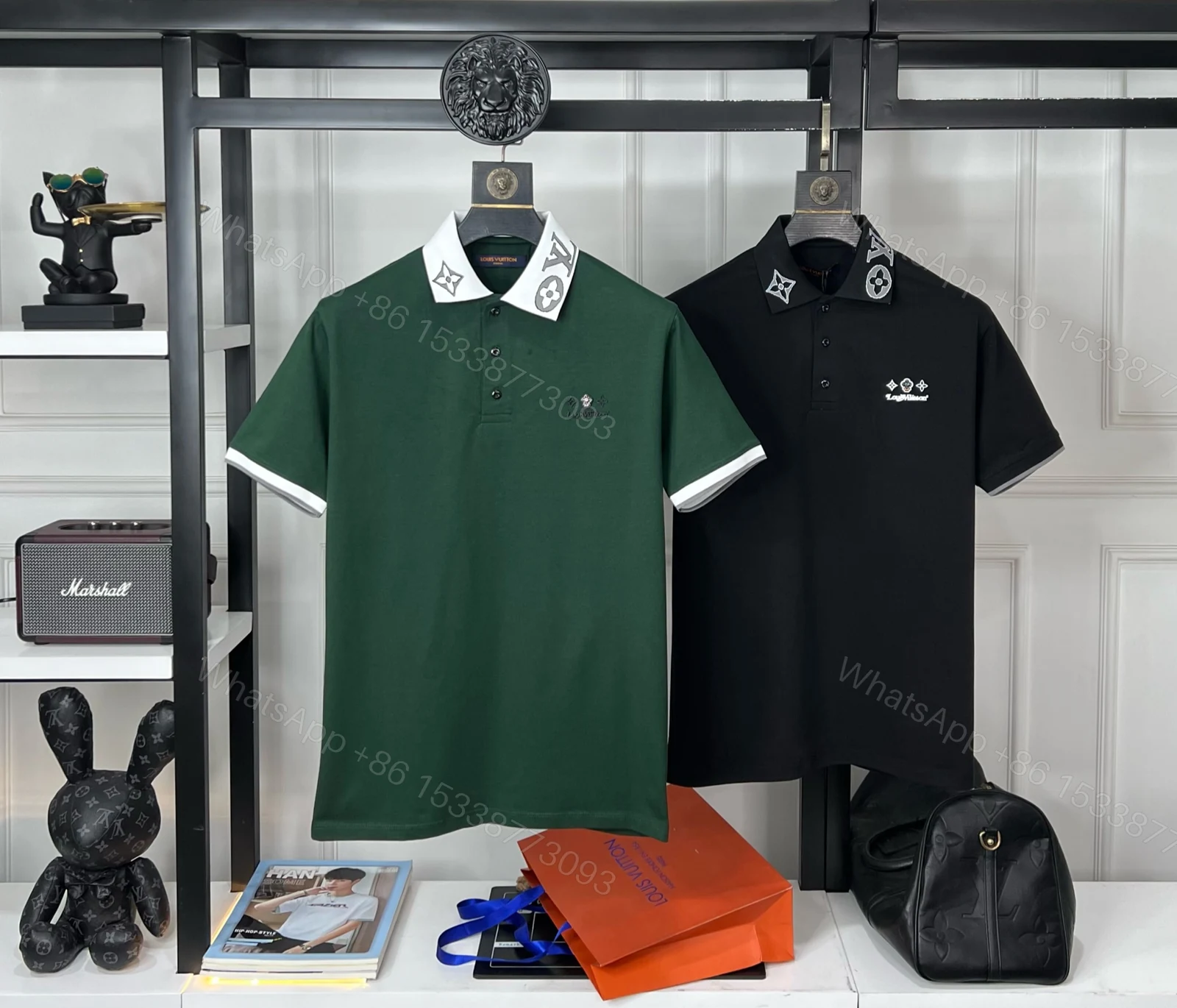 View 4 of FIRST COPY LOUIS VUITTON LYCRA POLO TSHIRTS