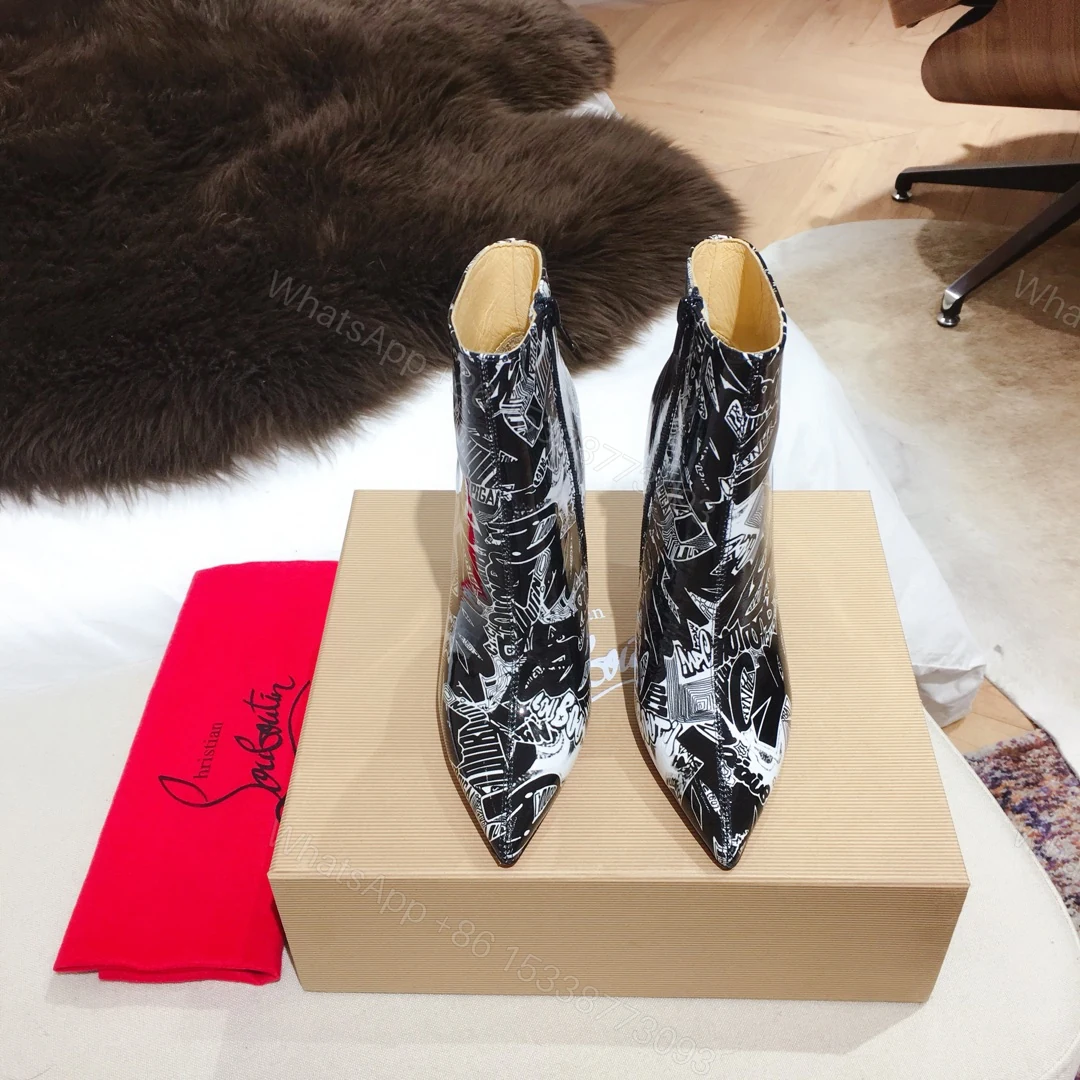 Christian Louboutin So Kate Ankle Boots — view 1
