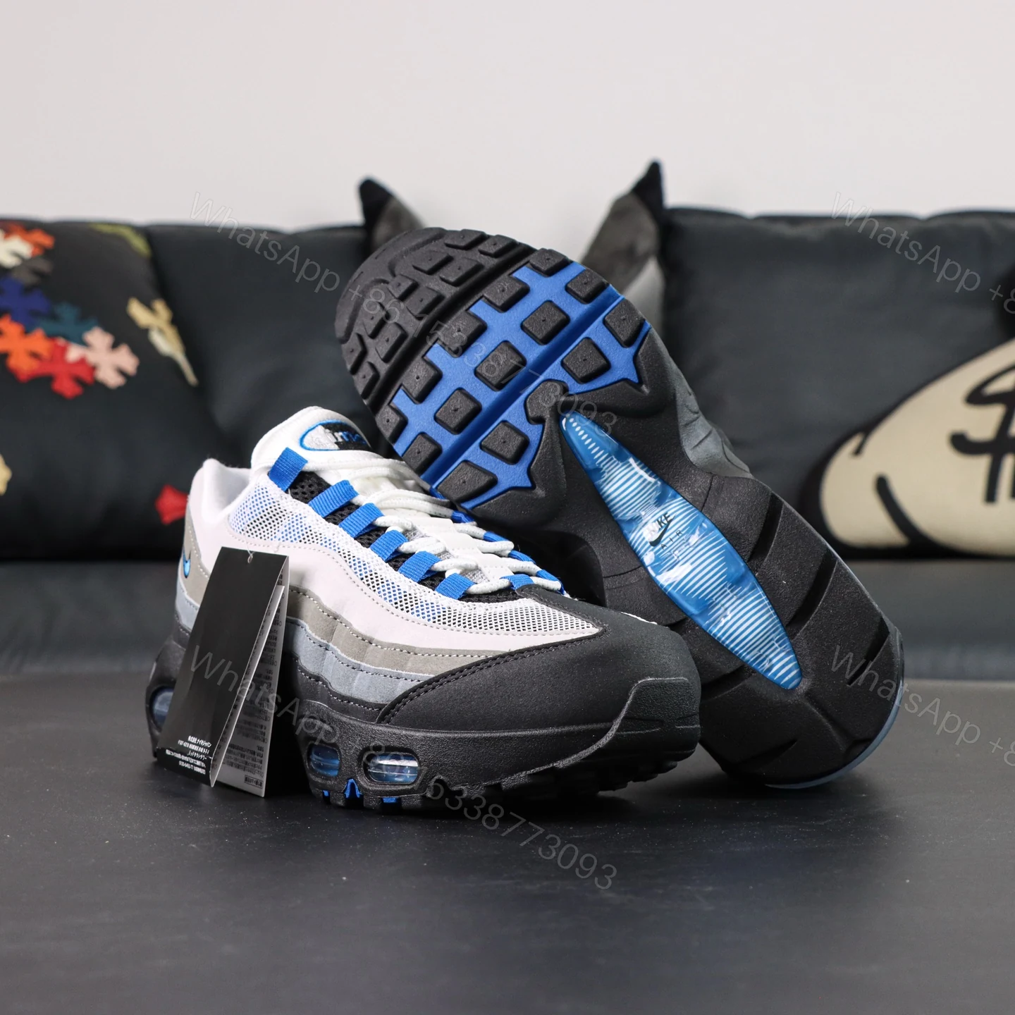 View 3 of Air Max 95 OG Blue Spark