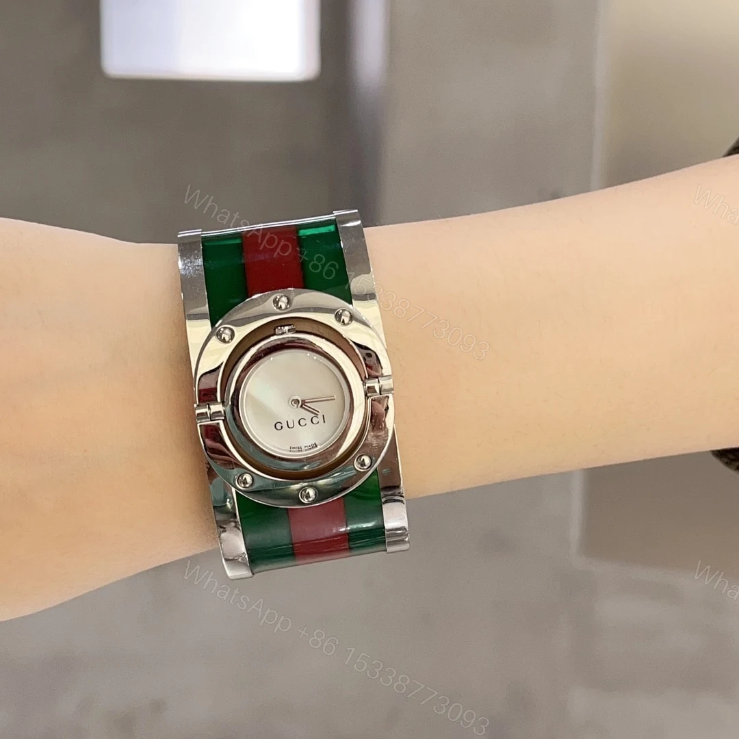 View 3 of Gucci 112 The Twirl White Dial 33Mm