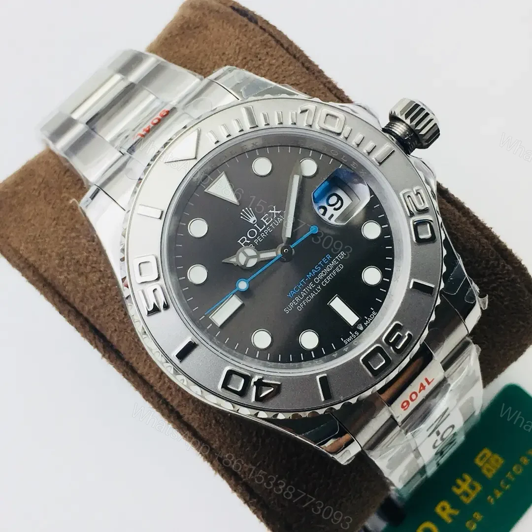 View 2 of Rolex Yacht-Master 40 Rhodium Dial Stainless Steel 116622-0003