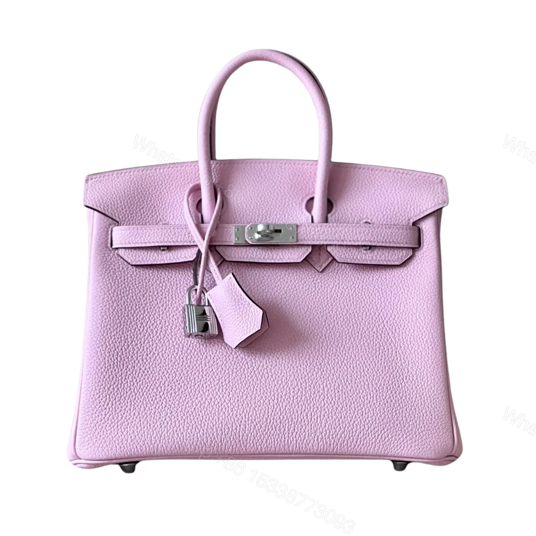H BIRKIN 25 TOGO PINK SILVER HARDWARE 25CM — view 1
