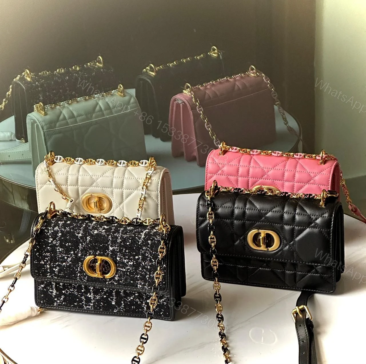 View 3 of Dior Miss Caro Mini Bag