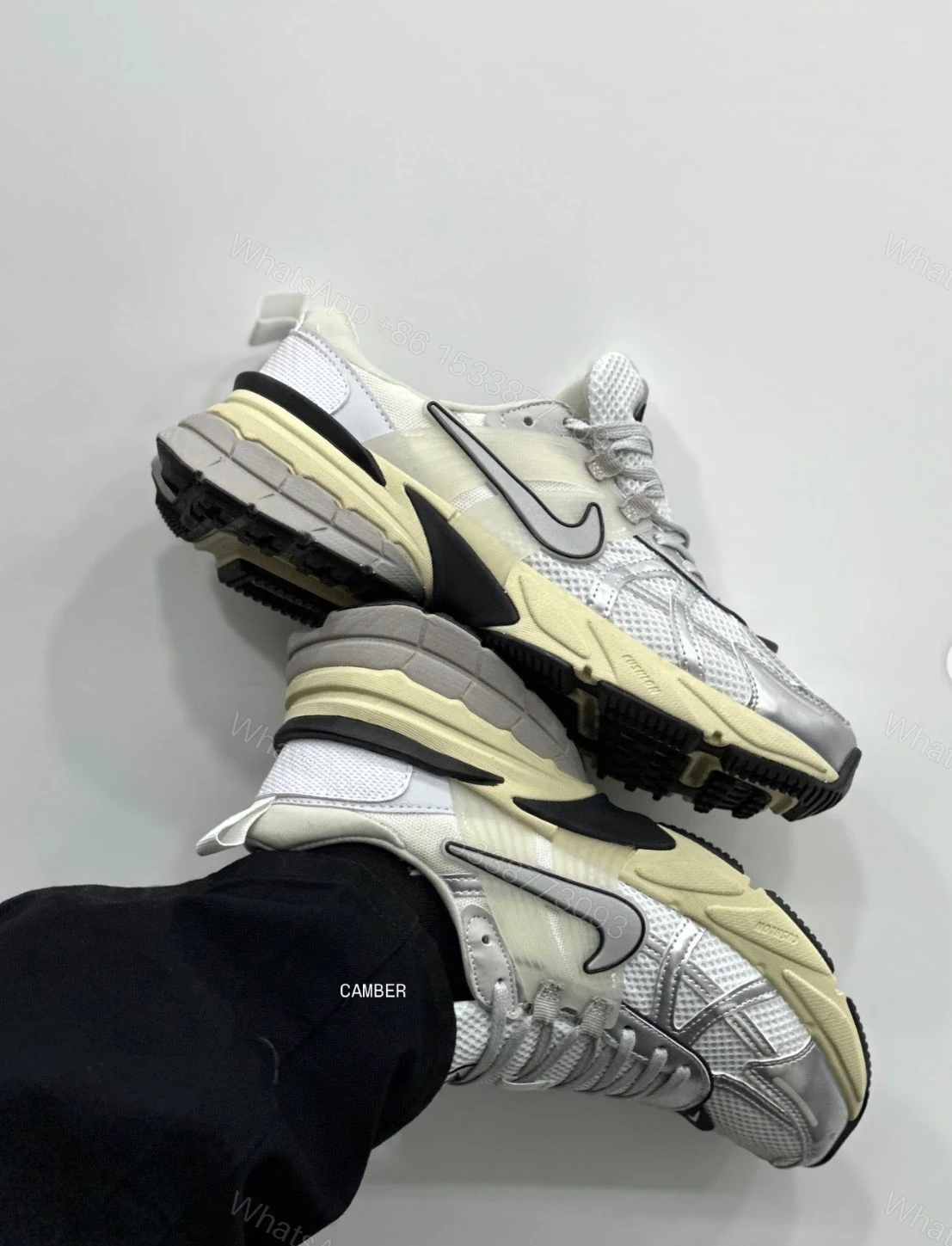 Nike V2K Run Metallic First Copy Shoes For Girls | COD India — view 1