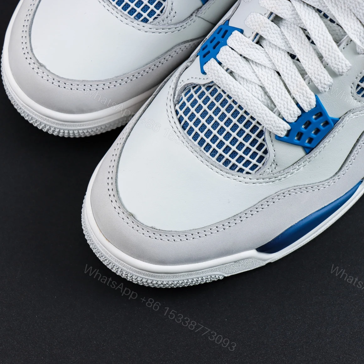 View 5 of Air Jordan 4 Retro Military Blue 2024 Reps