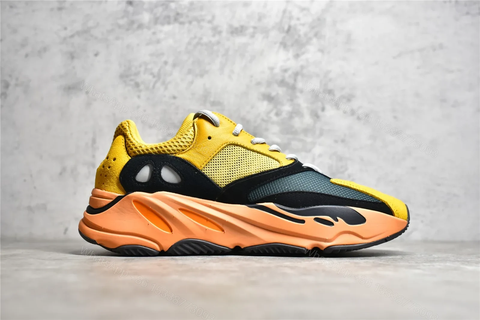 View 3 of Adidas Originals Yeezy Boost 700 Wash Orange Reps