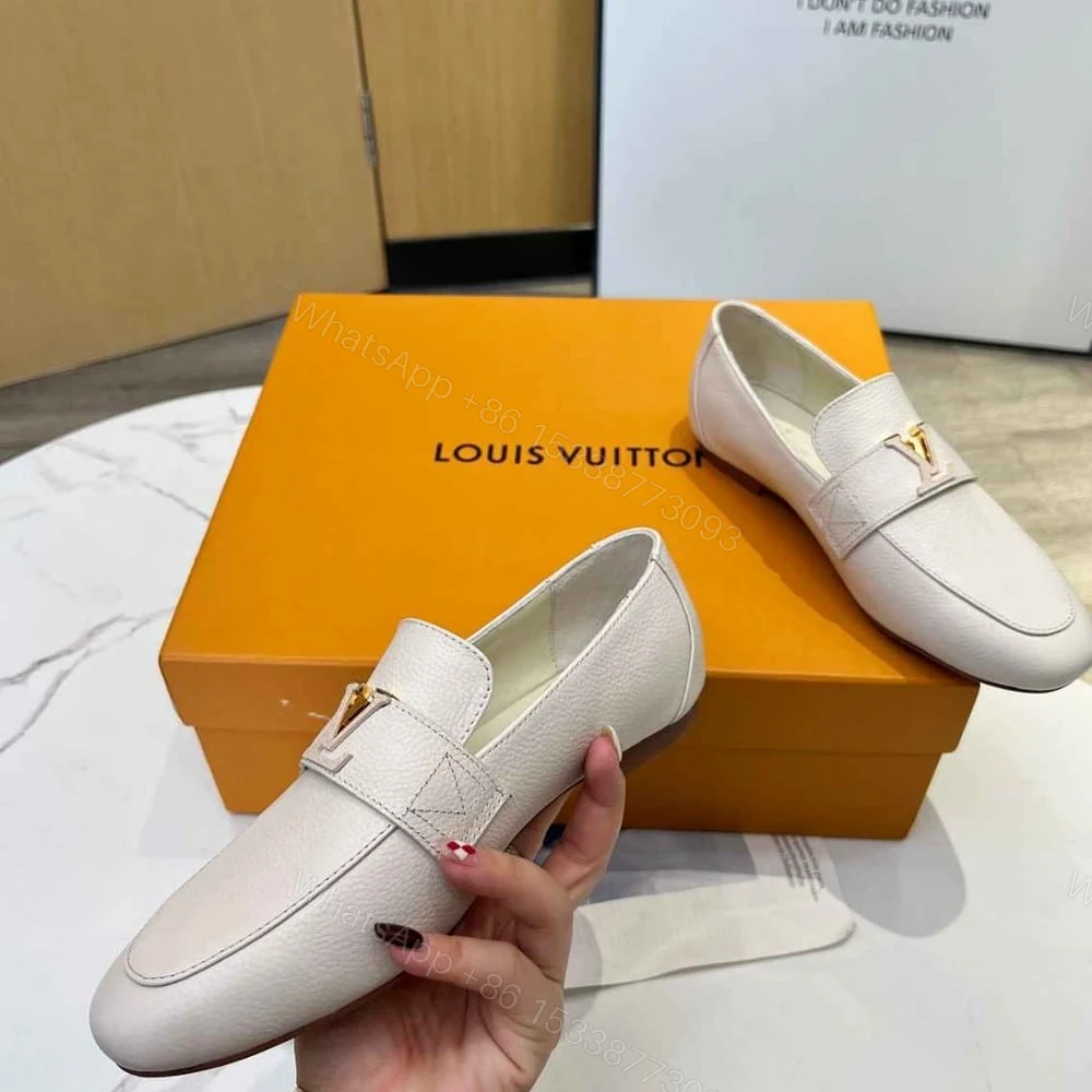 View 5 of LOUIS VUITTON CAPRI LOAFER IVORY 1AC9DZ