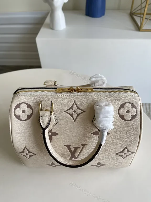 View 9 of Beige Canvas Louis Vuitton Monogram Shoulder Bag