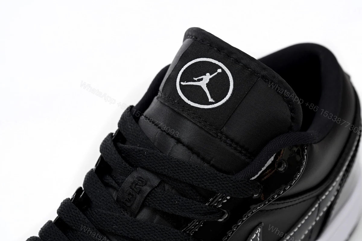 View 7 of Air Jordan aj1 Low Vintage Black And White DD1650-001