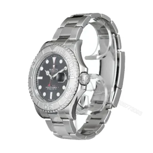 View 3 of Replica Rolex Yacht-Master Black Dial 116622