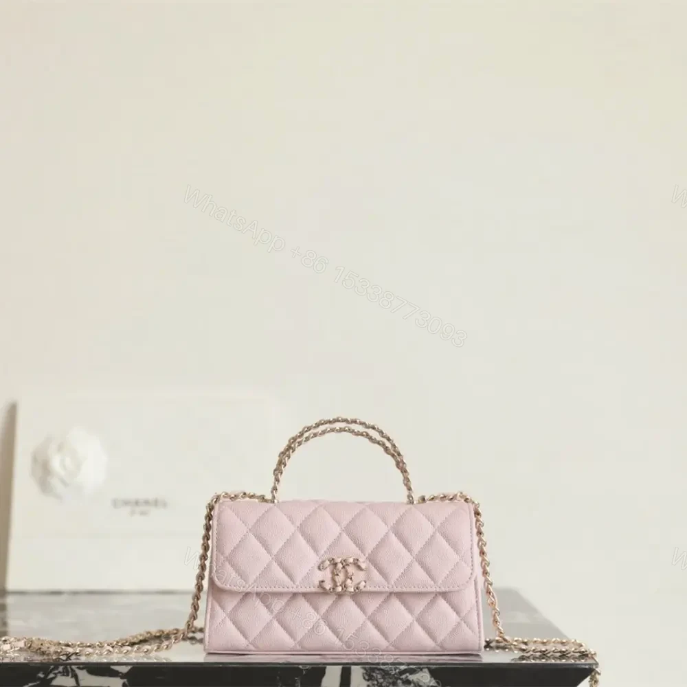 View 3 of 高仿Chanel*25S系列AP3238亮面小牛皮單肩包粉色免檢版