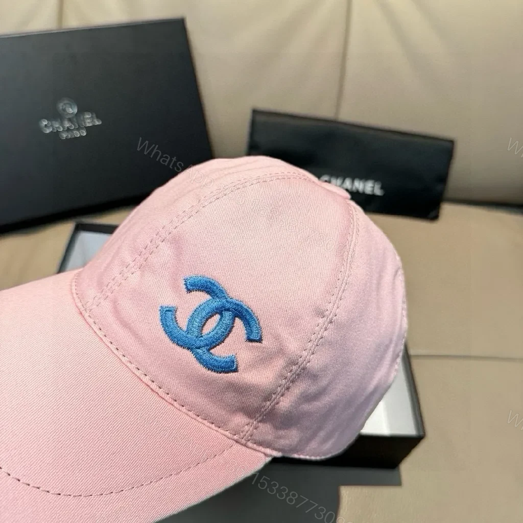View 7 of Subtle Pink Signature Cap: Luxe Embroidery & Modern Chic
