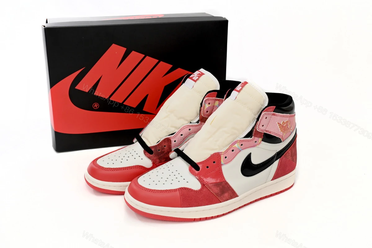 View 3 of Air Jordan 1 Retro High OG Spider-Man Across the Spider-Verse DV1748-601