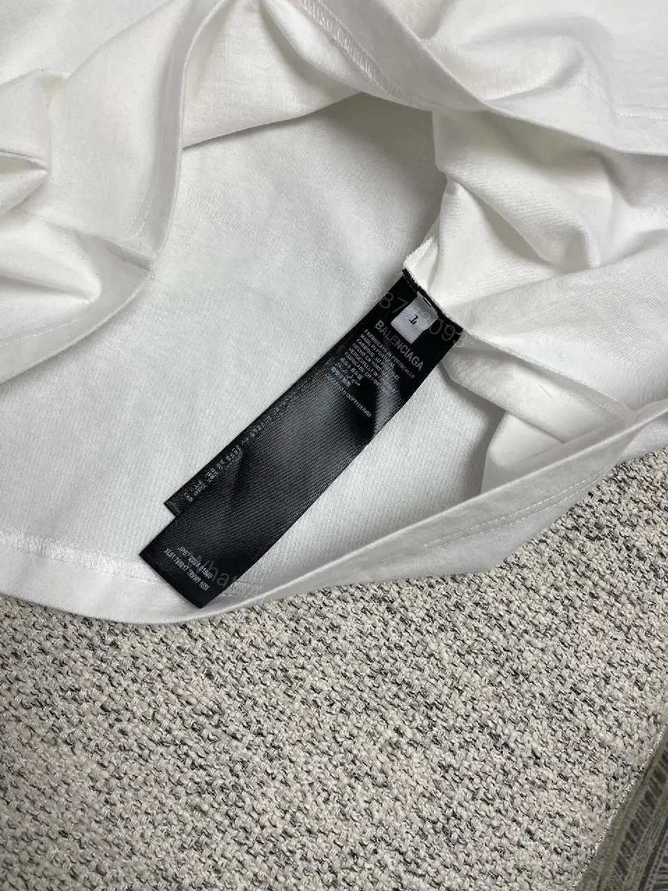 View 2 of Premium White Oversized Graphic Tee - Bold Streetwear Style