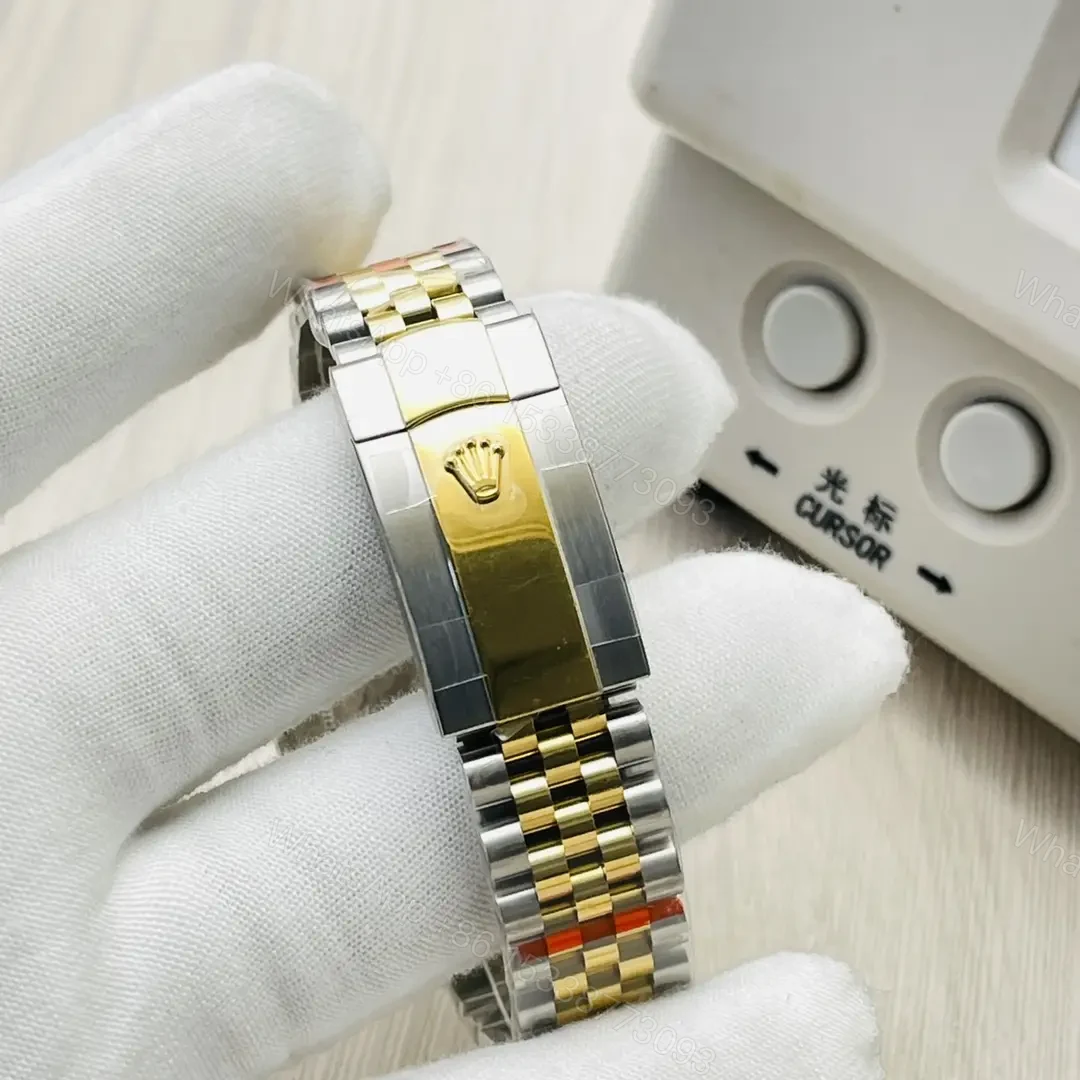 View 9 of Fake Rolex Datejust Black Jubilee Best Diamond Dial 41MM 126333-0006
