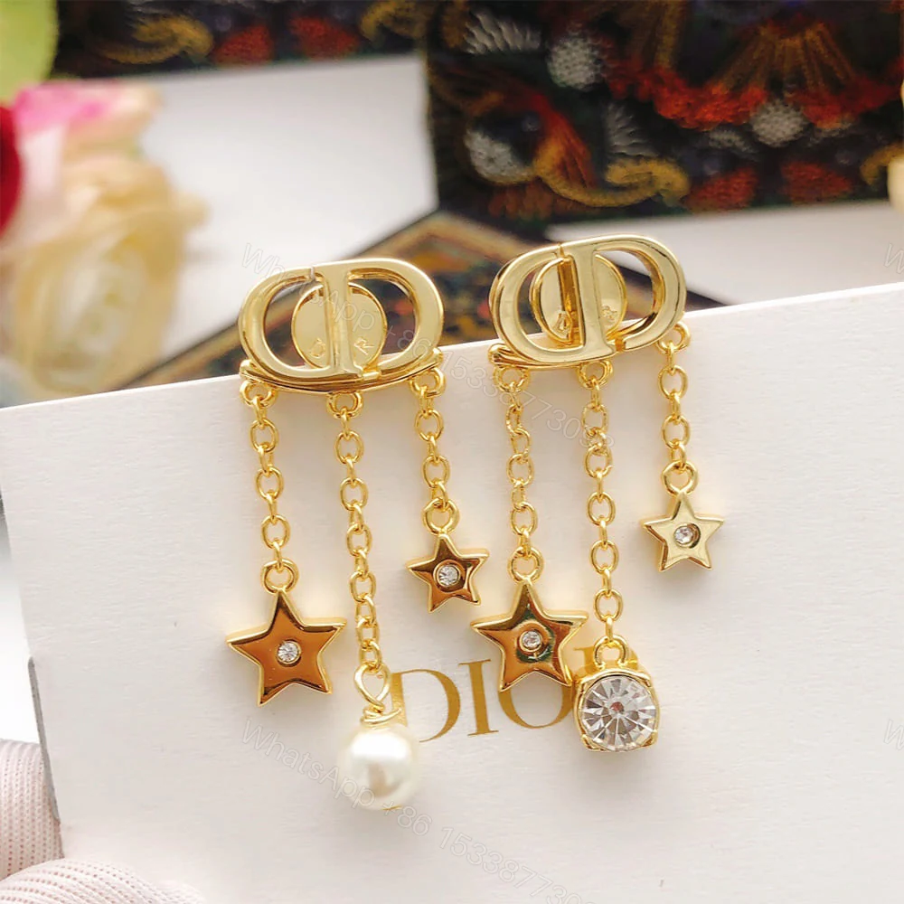 View 6 of DIOR Petit CD Earrings