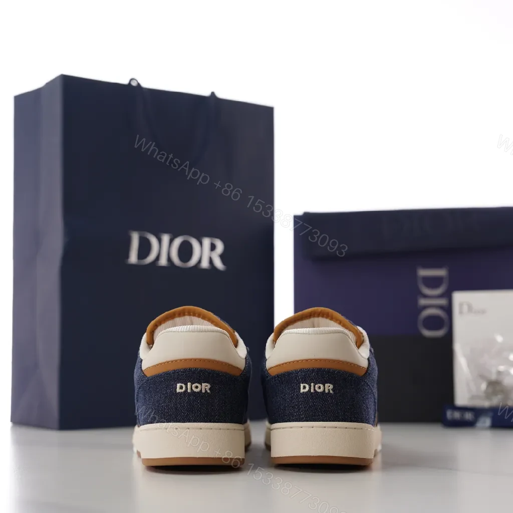 View 3 of Denim Luxe Trainer: Modern Craft, Elevated Everyday Comfort