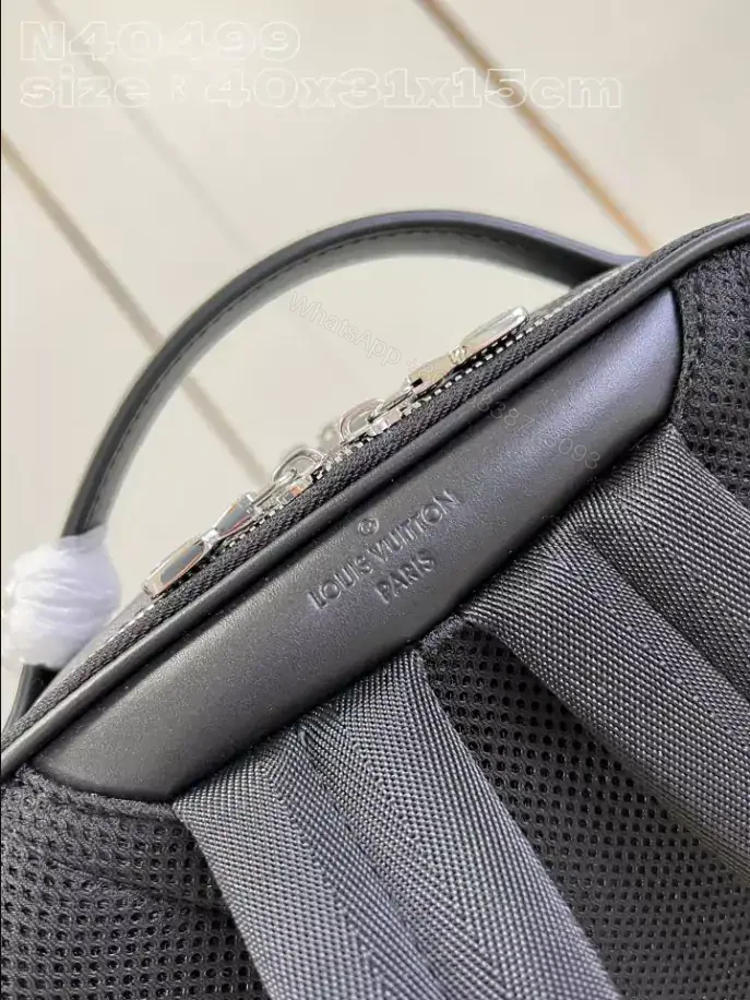 View 7 of LOUIS VUITTON AVENUE BACKPACK DAMIER INFINI LEATHER – LBV379