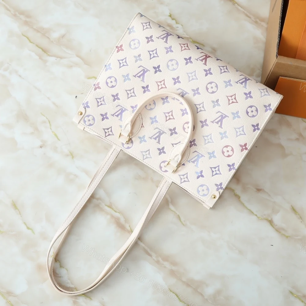 View 6 of Louis Vuitton Onthego MM Dream Cream 35Cm