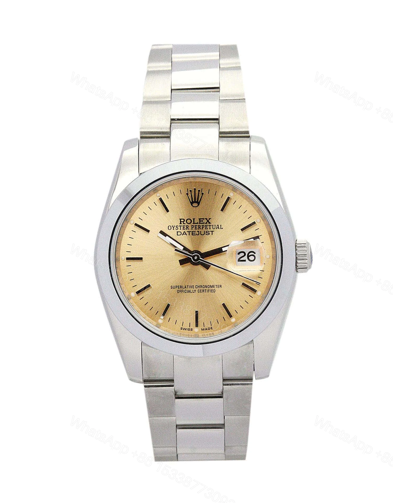ROLEX DATEJUST 16013 36MM CHAMPAGNE DIAL — view 1