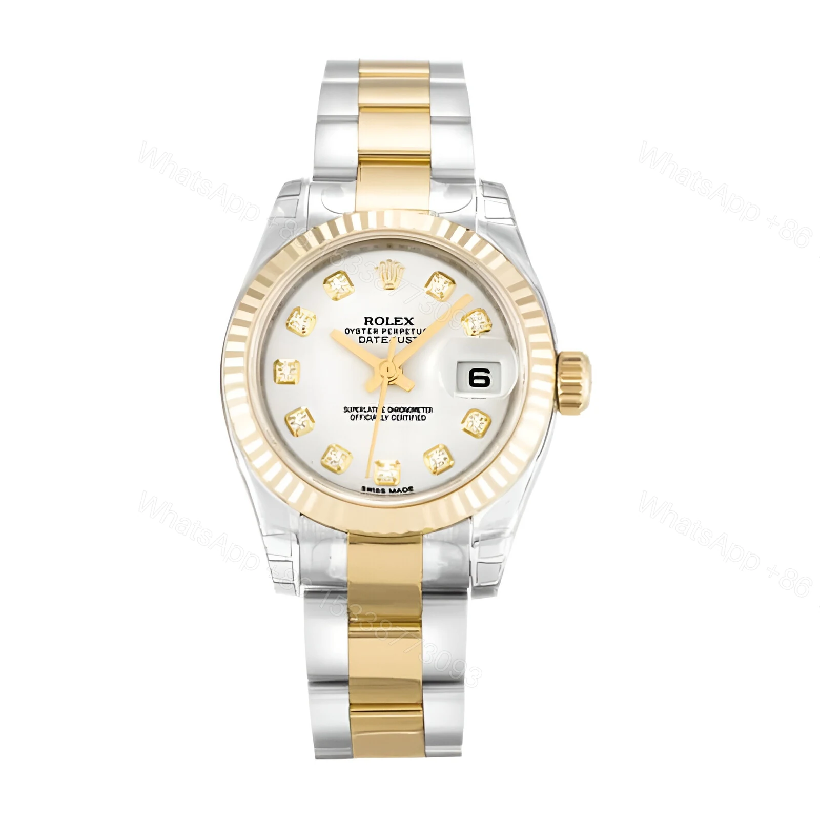 Rolex Datejust Two Tone Replica — view 1