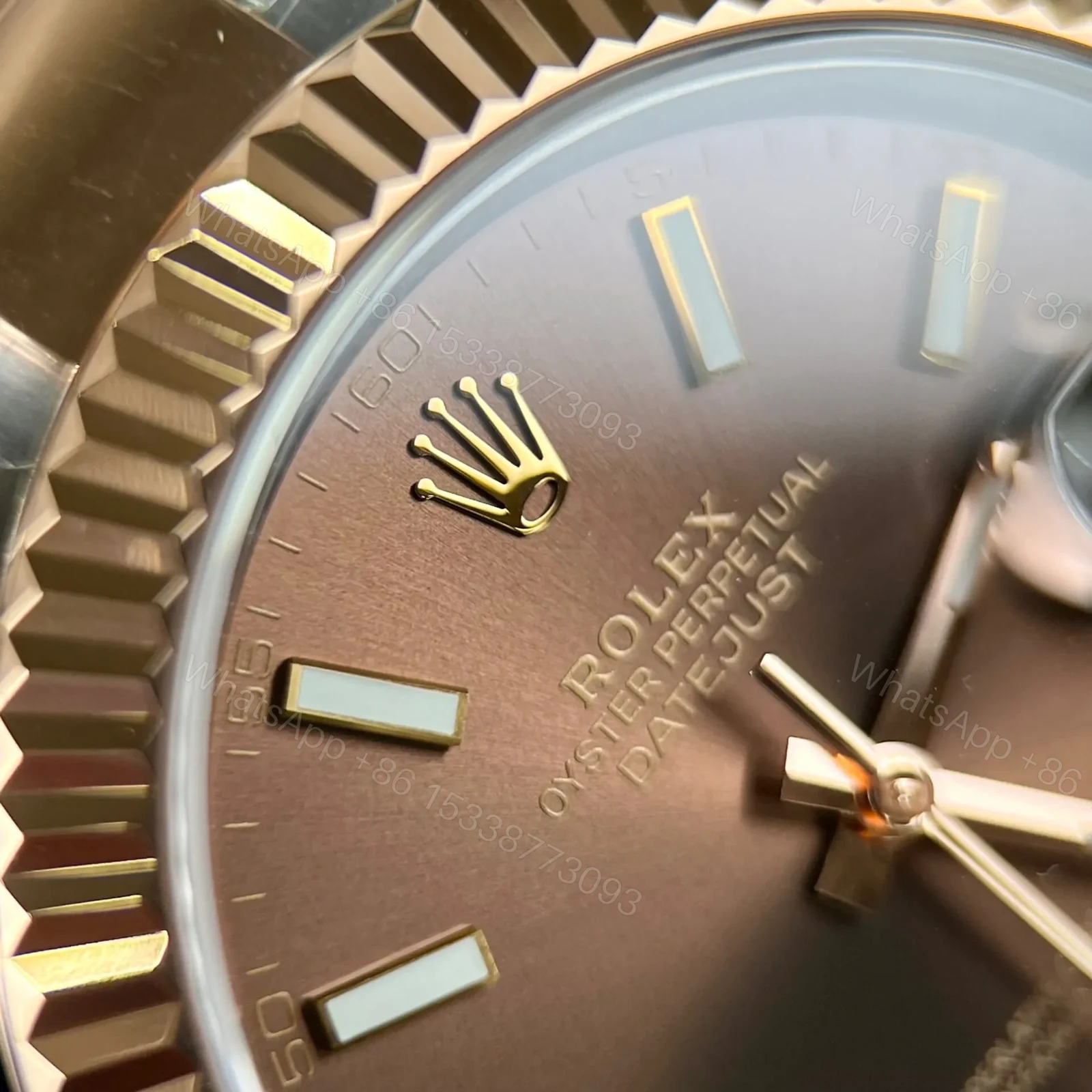 View 5 of Rolex Datejust Chocolate Dial 126331 Oyster 41 mm