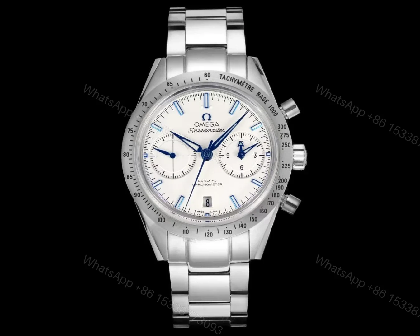Omega Speedmaster 57 Co-Axial Titanium White Bracelet 331.90.42.51.04.001 — view 1