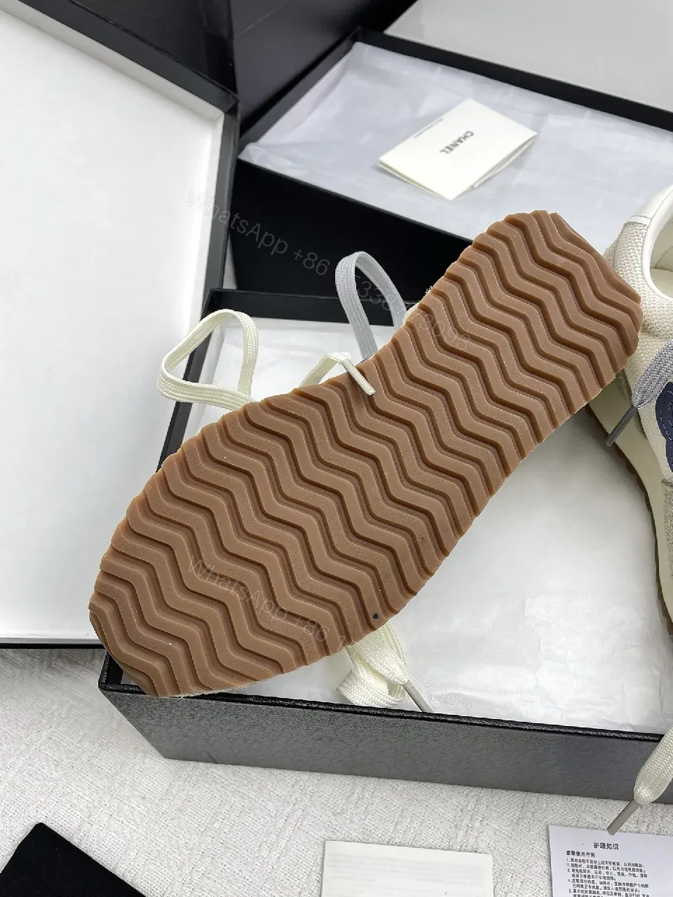 View 9 of Soft Texture Knit Sneakers: Subtle Shine, Elevated Comfort