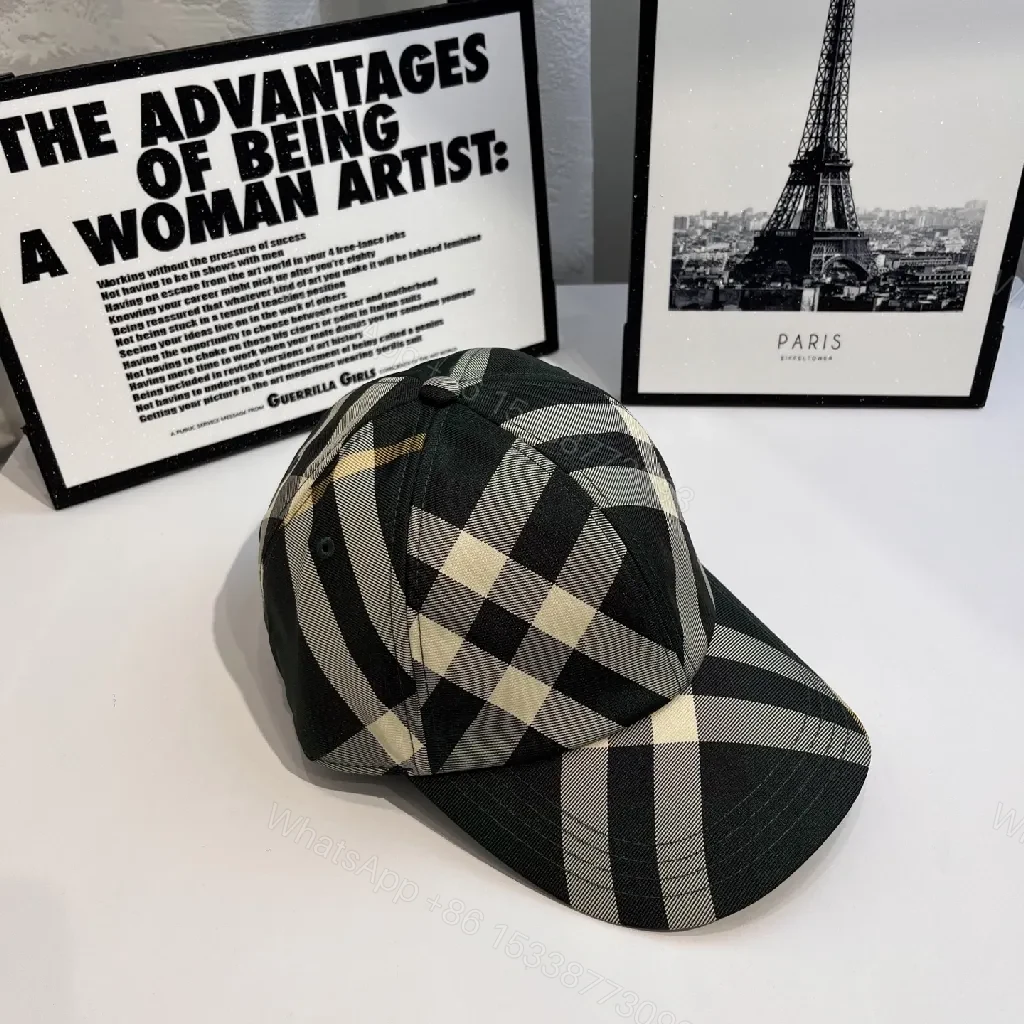 View 6 of Plaid Cap: Classic Pattern, Modern Edge Headwear