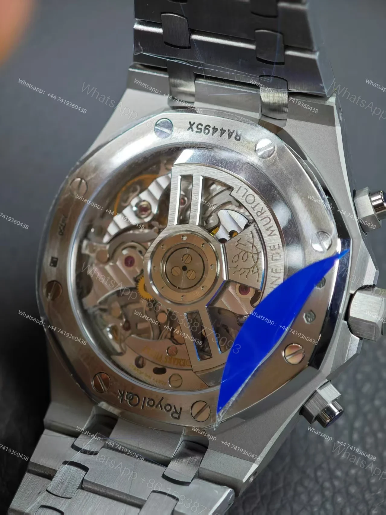 View 24 of Audemars Piguet Super Clone Royal Oak Purple Dial 26240 Chronograph 41mm Cal.4401