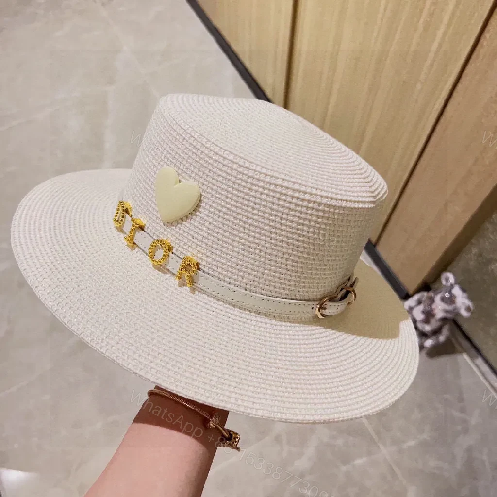View 8 of Chic Straw Fedora: Ivory, Straw, Modern Romance Hat