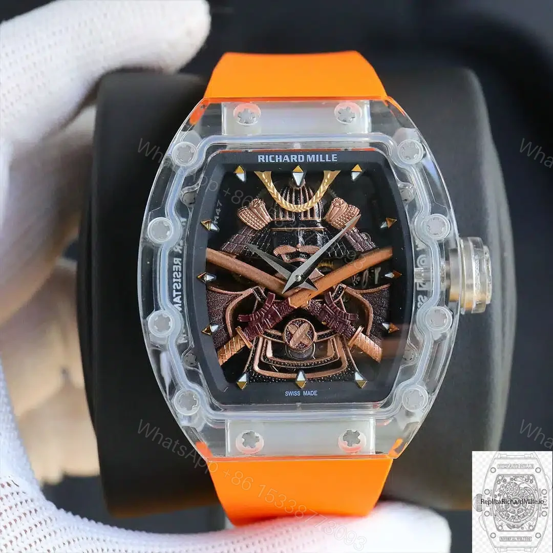 View 3 of Replica RM 047 New Samurai Armor Orange Strap