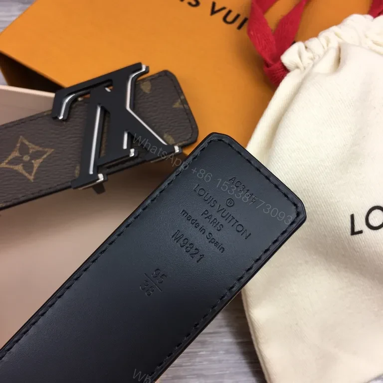 View 9 of Louis Vuitton Monogram Belt: Subtle Luxury