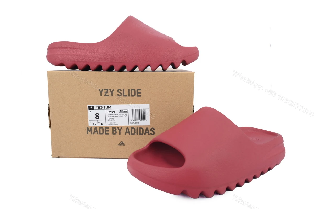 View 7 of Dope sneakers Adidas Yeezy Carmine Red ID5988