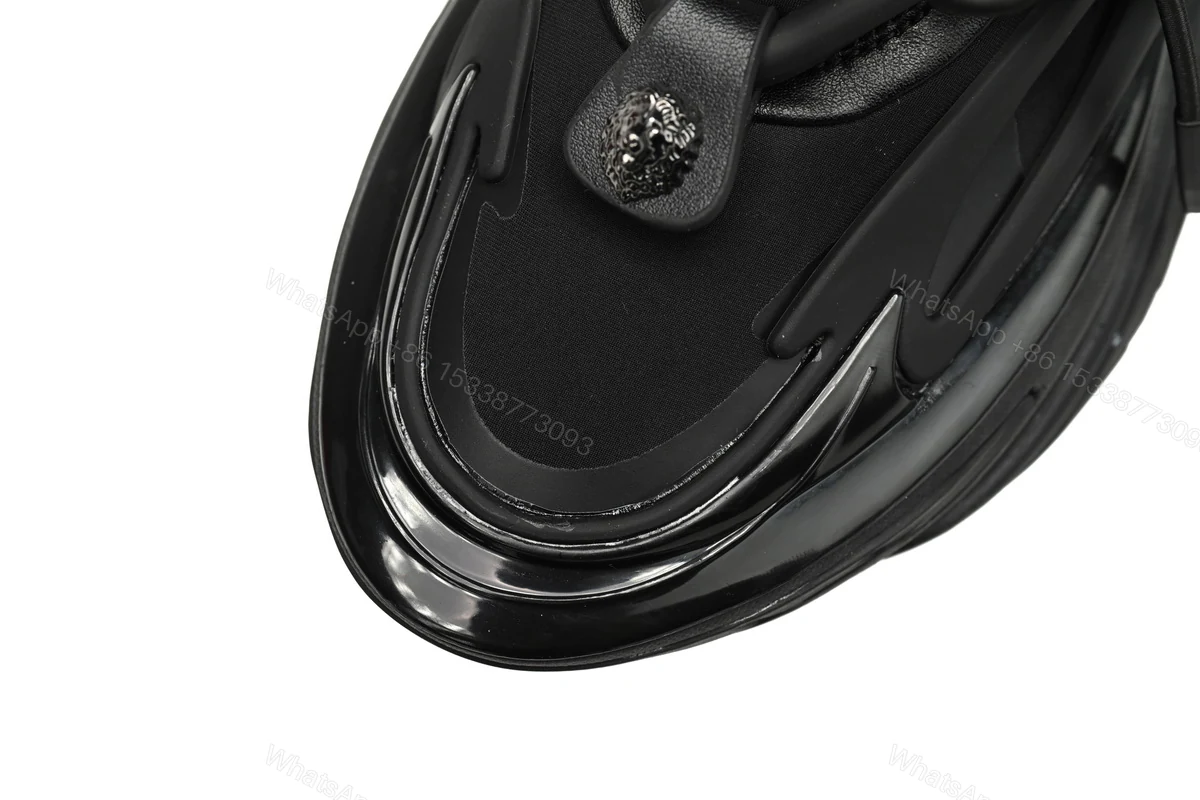 View 6 of BALMAIN Multikolor Buty sportowe Black YM1VJ309