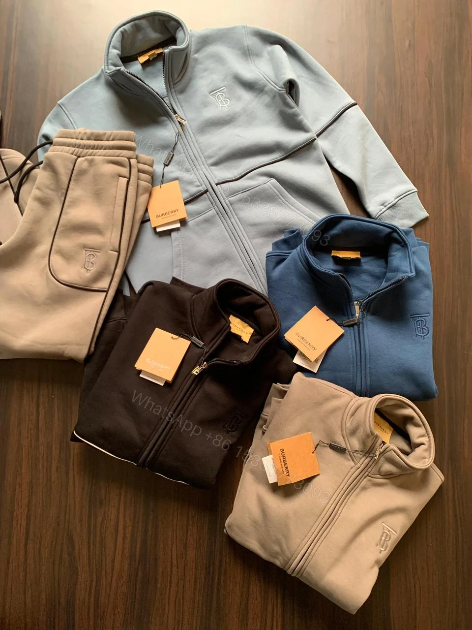 View 14 of FIRST COPY BURBERRY EXCLUSIVE ZIPPER TRACKSUIT