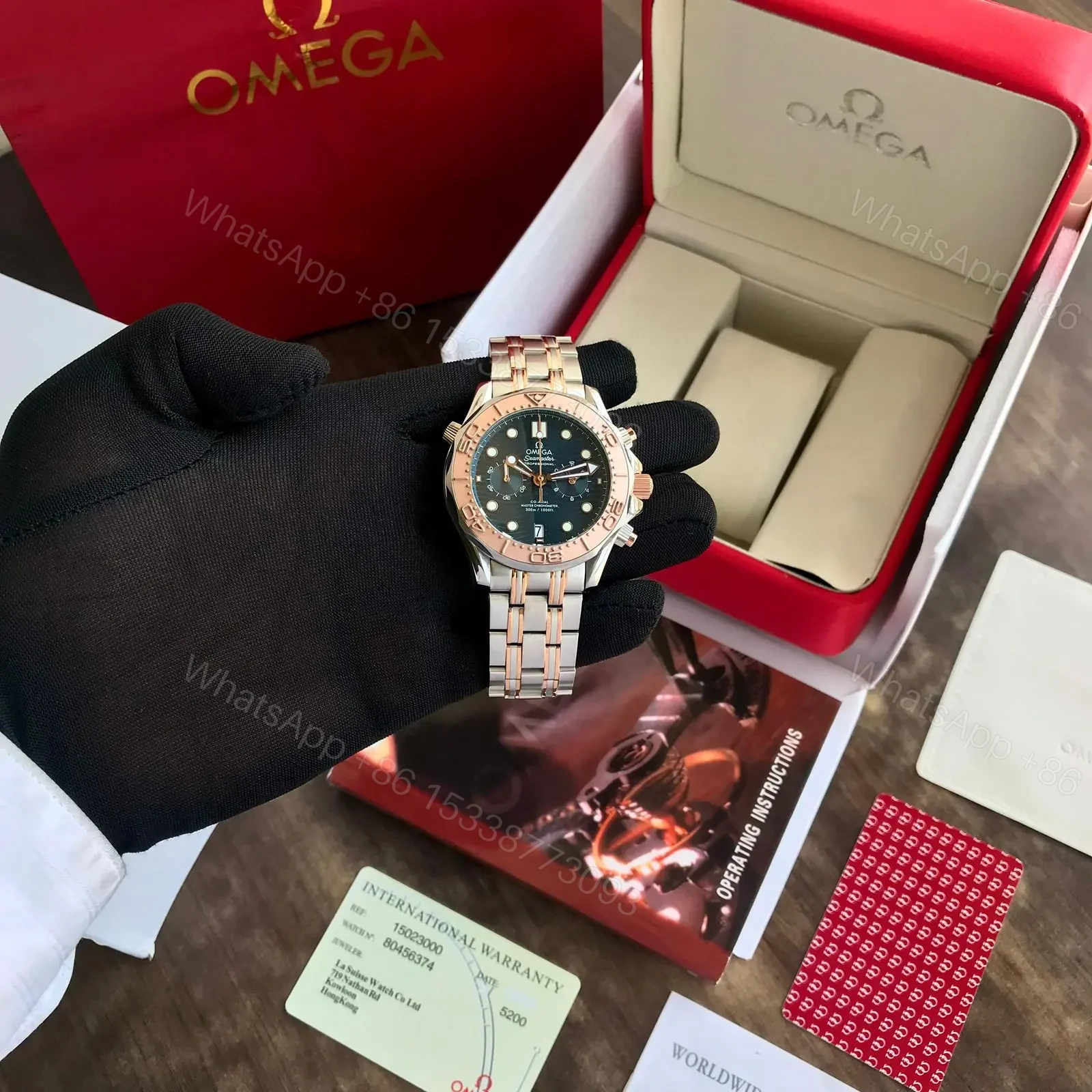 View 9 of Omega Blue Dial