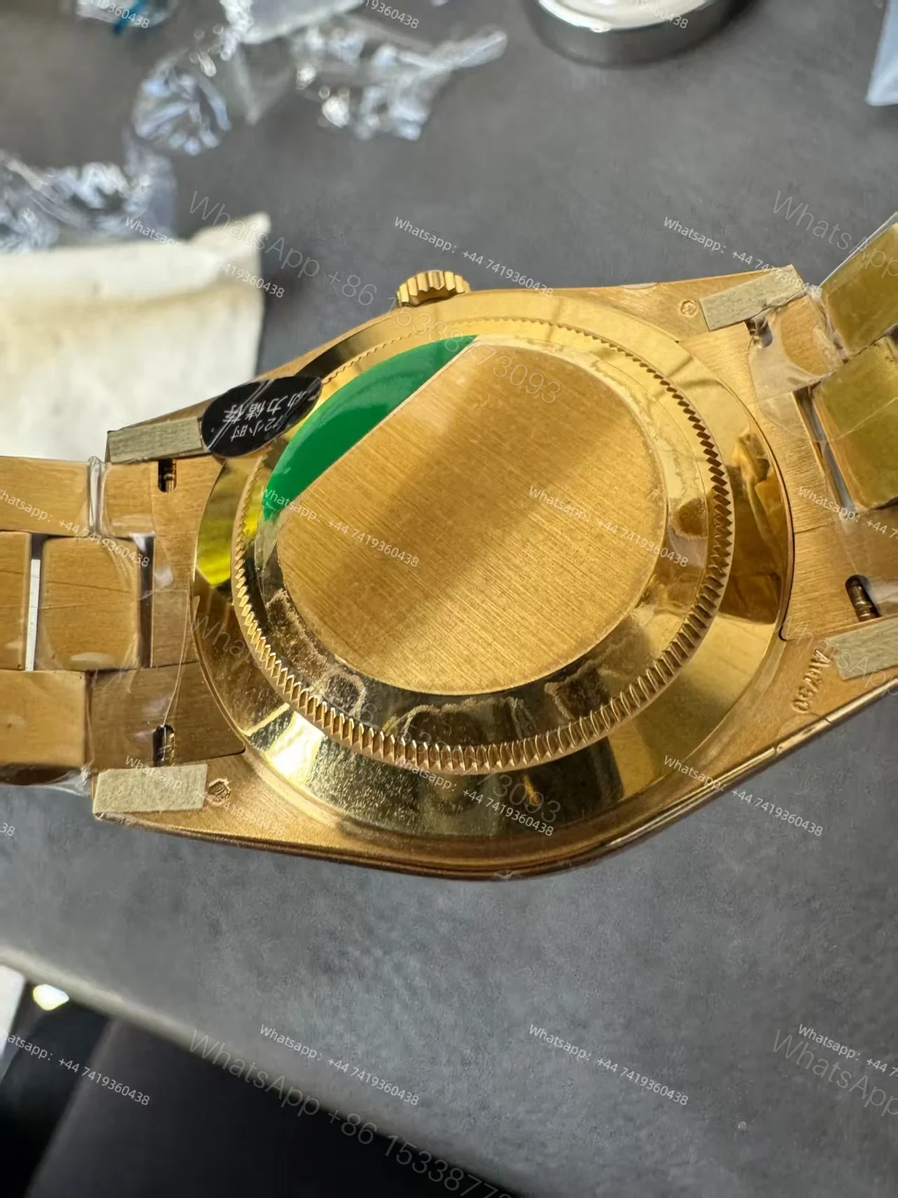 View 10 of Rolex Day-Date M228238-0006 1:1 Replica Gold Roman Dial 40MM 3255 Movement Presidential Bracelet Super Clone Watch