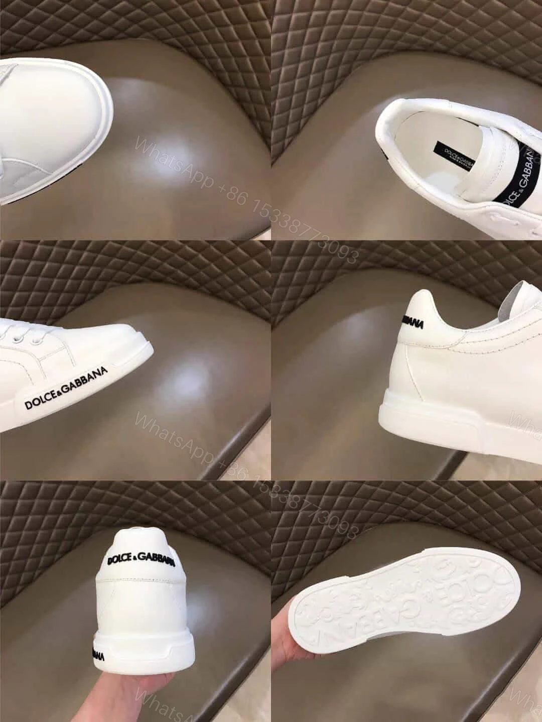 View 10 of DOLCE & GABBANA PORTOFINO LOW-TOP SNEAKERS – DG86