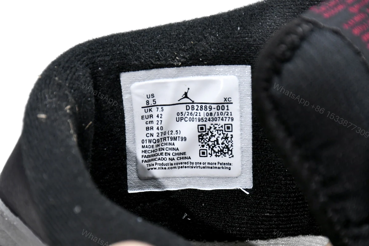 View 10 of Air Jordan 1 Gray Hook DB2889-001